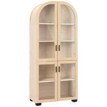 Joane 4 Door Display Cabinet